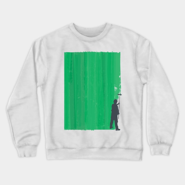 Workman Painting Crewneck Sweatshirt by madeinchorley